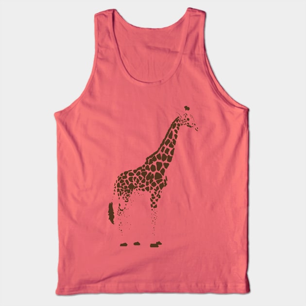 Giraffe Spots Tank Top by Crayle